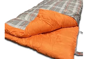 OLPRO OUTDOOR LEISURE PRODUCTS OLPRO Large Adult Single Sleeping Bag 3 Season with Warm Brushed Cotton Lining Comes with Storage bag