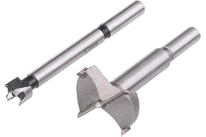 UK DRILLS THE PROFESSIONALS CHOICE UK Drills 1 x 16.0mm New Forstner Bit Wood Hole Cutter Round Shank TCT Tip