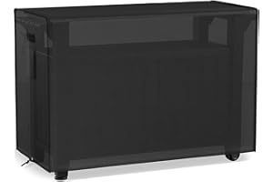 COOSOO 52-inch Outdoor Cover for Keter Unity XL Portable Table and Storage Cabinet 600D PVC Waterproof Heavy Duty Fabric Patio Dustproof Prep Table Cover Rip-Stop and Fade Resistant