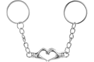 GOZINA Llavero para Parejas, Llavero Personalizado Regalo de San Valentín Artículos a Juego para Novio Novia Esposo Esposa Mejor Amigo Cumpleaños Aniversario Regalo de Boda Llavero