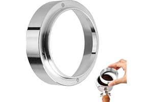 ZARADU 53mm Anneaux De Poudre De Café,Anneau De Dosage,Anneau De Dosage De Café Magnétique,Convient Aux Machines à Café Et Constitue Un Outil Indispensable Pour Le Café Infusé à La Main