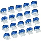 eLander Kabelverbinder für Mähroboter, 20 Stück Wasserdicht Verbinder Cable Connectors Anschlussklemmen Kabelklemmen 314 Kabe