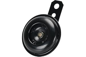 BAVOOTY Clacson Universale a Forma di Corno,Clacson Moto Forte Potente,Trombe d'Aria Universale Auto,Clacson Impermeabile,Facile Usare,Impermeabile per Auto,Moto,Camion,Scooter,Go-Kart e Veicoli Fuoristrada