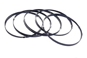5-pack träbandssågblad 2240 x 6 x 0,65 mm 6 ZpZ träsågband sågband lämplig för Metabo Atika enkel glans gods