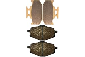 AHL-Kit Motocicleta Pastillas de freno para Yamaha DT125 RE 2005-2007 (Cobre sinterizado)