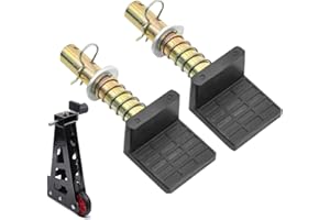 ACUNNY Caballete rueda trasera carga caballete taller con brazo ajustable soporte de rueda de acero elevador motocicleta cabeza horquilla doble cabeza adaptadores caballete soportes de garaje reparación