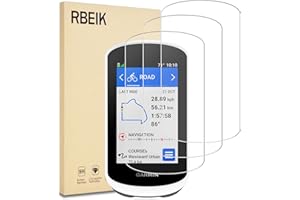 RBEIK 3PACK Scratch Resistant Tempered Glass Screen Protector for Garmin Edge Explore 2