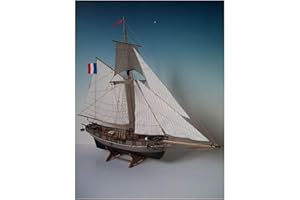 Soclaine- Faucon Maquette Bateau Bois à Monter, FC1060