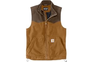 Carhartt herr Montana Rugged Flex Duck Relaxed Fit Vest Montana robust flex anka avslappnad passform väst