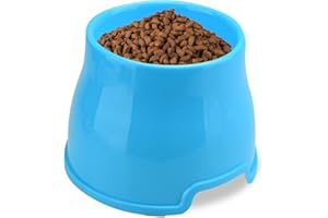 TOWEAR Gamelle pour Chien à Longues Oreilles - Gamelle surélevée pour Nourriture et Eau - Grande gamelle antidérapante - Gamelle surélevée pour Chiens de Petite, Moyenne et Grande Taille (L, Bleu)