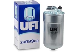 UFI Filters, Filtro Gasolio 24.099.00, Filtro Carburante per Ricambio, Adatto ad Auto, Applicabile su Diversi Modelli Opel e Vauxhall