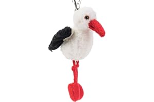 SCHAFFER KNUDDEL MICH! Schaffer felpa Llavero Cigüeña DUDU, ca. 12 cm