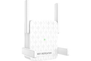 Maxuni WiFi Extender Booster, WiFi Boosters and Signal Amplifier, WiFi Signal Booster for Home Cover Up to 9800sq.ft, WiFi Extender Signal Booster with Integrated Antennas Ethernet Port