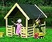 Produktbild PROMADINO Spielhaus MORITZ 146x130x166cm Haus Kinderhaus 357/79 Kinderspielhaus