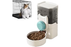 Kirdume Nourriture pour Lapin | Mangeoires à Lapins pour Cages | Mangeoire Automatique pour Cage Chiot, Cobaye, Furet, Hérisson, Chat, Chinchilla