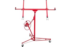 BTGGG 11FT Heavy Duty Plasterboard Lifter Drywall Lifter (Red)