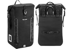 G-raphy Borsa da Bici Posteriore, Bike Bag Bici Grande capacità Bicicletta Pannier Bag Impermeabile per Mountain Bike Bicicletta Ciclismo MTB