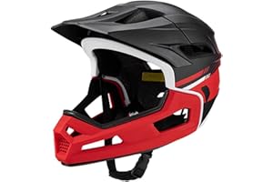 Harilla Full Face Bike Helmet Bicycle Biking Helmet Mountain Bike Full Face Mtb Helmets Unisex Removable Washable Lining Helmets for Adult Men Women Mountain Biking