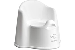 BabyBjörn Topfstuhl, Weiß/Grau