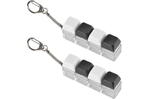 SSKHE Porte-clés à décompression Pratiques et durables à Double Emballage pour soulager Le Stress et décorer