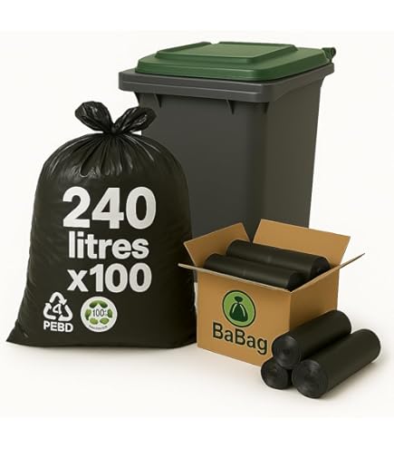 LILIIN Consigne De 100 L, Avec Couvercle, Avec Trou, Support