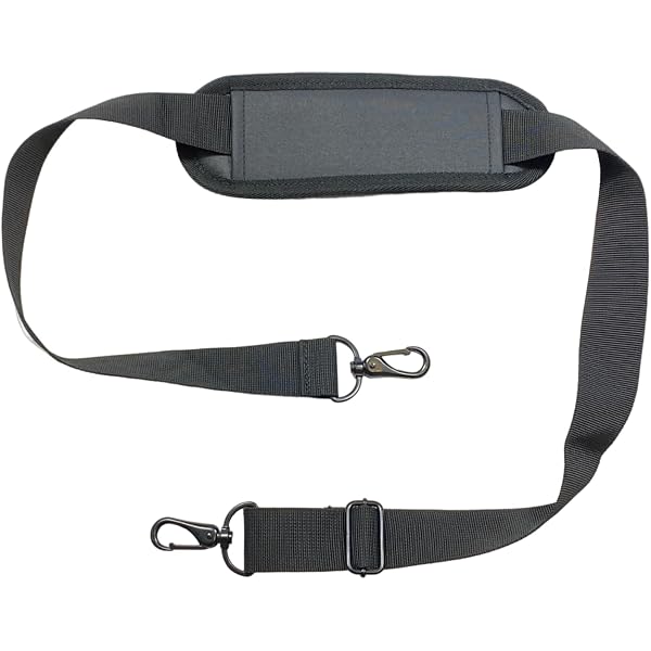 VAUDE Ersatzteil Schultertragegurt SE-Radtaschen, Black, 124x2, 5cm, 12589 (Packung mit 2) Fashion