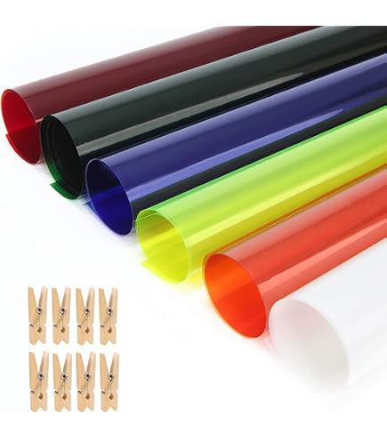 10er Pack Korrekturgel-Filter – Transparent Matt, 297 X 210 Mm, Für Foto, Film & Bühnenlicht