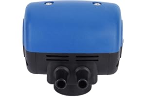 Cafopgrill Pulsatore Pneumatico, 2 uscite Mungitrice per Ovini per Bestiame da Fattoria in plastica Accessori per Attrezzature per la mungitura del pulsatore Pneumatico