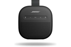 Bose Nouveauté SoundLink Micro (2e génération) Enceinte Portable, Enceinte d’extérieur sans Fil avec Jusqu’à 12 Heures d’autonomie, étanche à l’Eau et étanche à la poussière, Noir