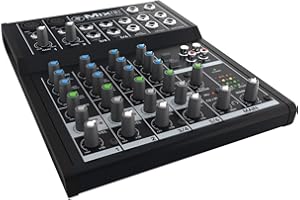 MACKIE Mix8 mezclador analógico compacto de 8 canales con ecualizador de 3 bandas