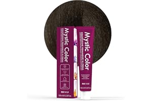 CAPELLO POINT Mystic Color - Colore Castano Freddo 4.11 - Tinta per Capelli - Colorazione Professionale in Crema a Lunga Durata per Capelli Bianchi - Con Cheratina Idrolizzata, Olio di Argan e Calendula - 100 ml
