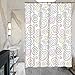 Produktbild EQEQ Duschvorhang Polyester Dick wasserdicht Mehltau Partition Vorhang C Karte Custom