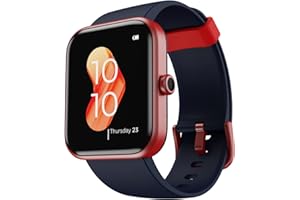 boAt Xtend Smart Watch with Alexa Built-in, 1.69” HD Display, Multiple Watch Faces, Stress Monitor, HR & SpO2 Monitoring, 14 
