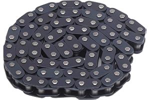 TBEST Chaine T8F ket Quad,Chaine Quad 94 Maillons,Chaine ket Bike,T8F Chaine,Chaîne T8F,Maillon De Chaîne T8F,Pignone Chaîne,Chaîne T8F 96 Maillons en Acier pour Dirt Bike Quad ATV 47 CC 49 CC Moto ket