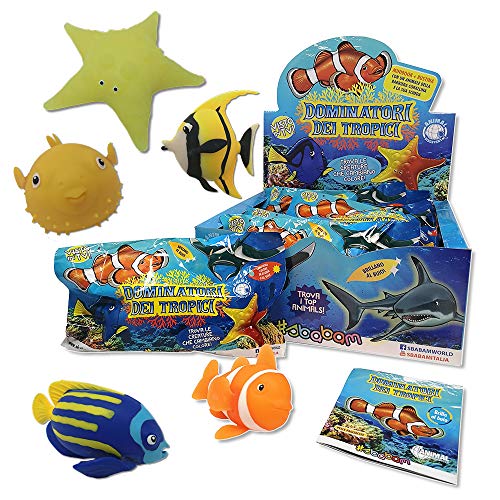 Sbabam s.r.l.l.- Dominadores de los Tropicos 3 bolsitas, Color Varios, 144-18