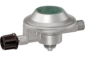 GOK - Regolatore di Pressione CG 1/4´´ Sinistra 50 mbar per bombola Campingaz R 901, 904 e 907