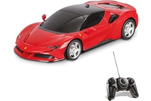 Mondo Motors, FERRARI SF90 STRADALE, Modello in Scala 1: 24, fino a 8 km/h di Velocità, Auto Giocattolo per Bambini 63660