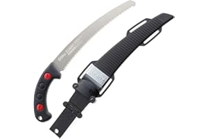 Silky 270–27 Zubat Professional Serie gebogene Klinge Handsäge mit Scheide, 270 mm Gebogene Klinge, 1,5 mm Klingenstärke