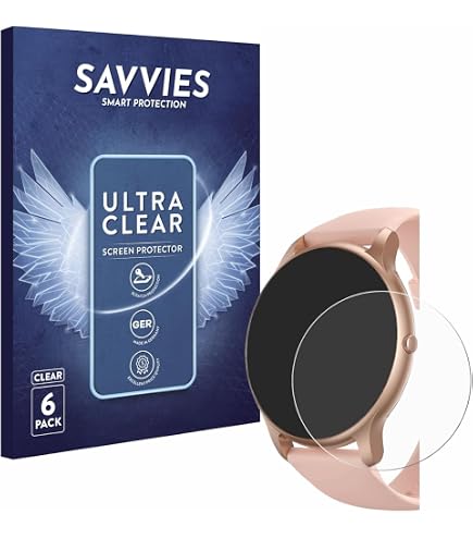 Savvies (6 Pezzi) Pellicola Protettiva Per Blackview BV7100 – Trasparente E Antigraffio – Applicazione Facile Senza Bolle