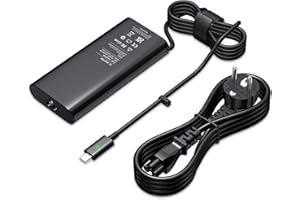 ETSSEMBO 130W Chargeur Dell USB C Type C pour pour Dell Precision 5550 3550 3561 3560 5750 2in1 Latitude 7410 7310 5320 5310 5420 5510 5511 5520 XPS 15 9500 9575 17 9700 9575 20V 6.5A Adaptateur