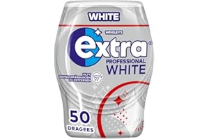‎EXTRA Extra Professional White Kaugummi, zuckerfrei, 50 Dragees