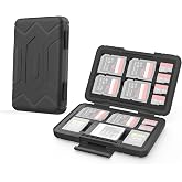 SMALLRIG SD Card Holder Memory Card Holder Case 15 Slots, Water-Resistant for SD card, Micro SD card, CFexpress Type A card, 