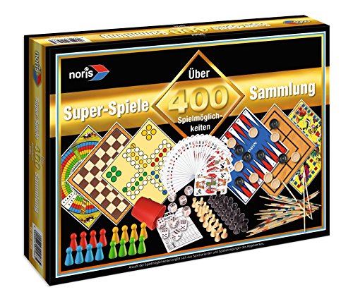 Preisvergleich Produktbild Noris Spiele 600002566 - Spielesammlung mit 400 Möglichkeiten