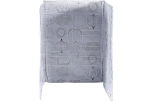 SHARAINN Anti Splatter Shield Guard, Professional Anti Splatter Shield Printing Vegetables Oil Baffle for Protecting the Kitchen Walls