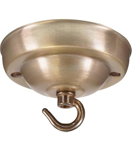 Catena Di Illuminazione Decorativa In Ottone Anticato/marrone - Foto 4