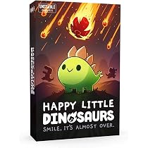 TeeTurtle Happy Little Dinosaurier Erweiterung – Für 5-6 Spieler, Kartenspiel Ab 8 Jahren
