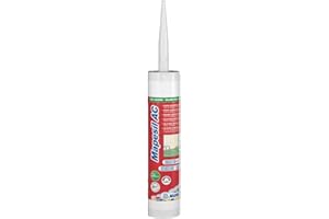 Mapei Mapesil AC Mastic d'étanchéité pour vitre, résiste à la moisissure