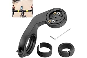 SEEFEY Support Compteur pour Garmin,25.4 mm/31.8 mm Support Compteur Velo,Compatible avec Garmin 130/530/540/820/830/840/1030/1040