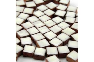 ALEA MOSAIC Mini Mosaiksteine 5x5mm, 1000 Stück, Cremeweiss, RW01