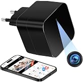 Kaelera Hidden Spy Camera WiFi 5G, Spy Cameras USB Wireless Charger, 1080P HD Miniature Camouflage Camera, Mini Camera Indoor